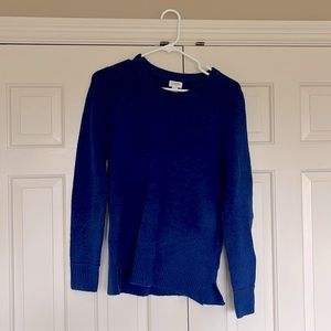 Blue j. Crew sweater